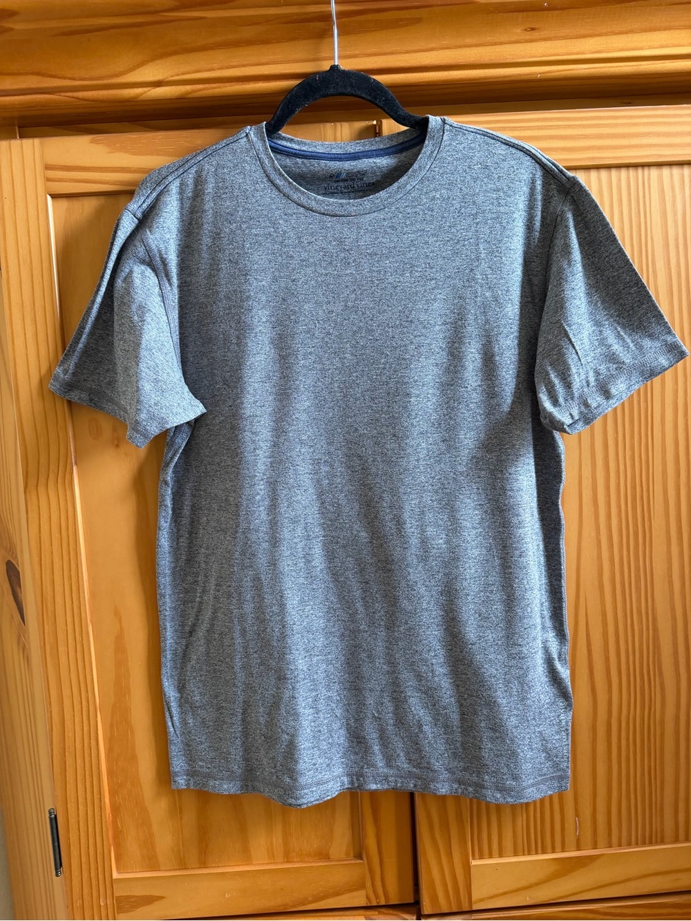 Vineyard Vines On-the-Go Tee, Heathered Gray OTG, Short Sleeve T-Shirt